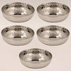 Image 1 of Default Title for the product Spillbox Hammered Halwa Plate-5
