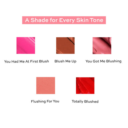 Image 6 of Makeup Revolution Superdewy Liquid Blusher - Ultra Pigmented-Dewy & Radiant Formula You Had Me At First Blush - Blush Me Up