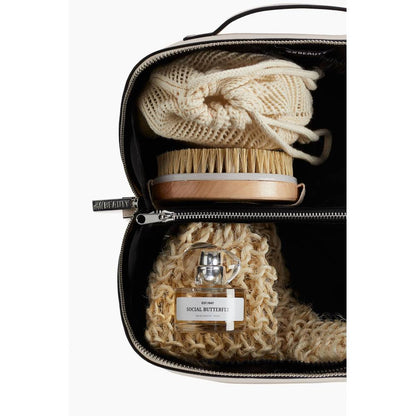 Image 3 of H&M Boxy Wash Bag - Beige