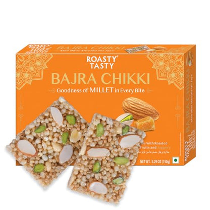 Image 1 of Default Title for the product Roasty Tasty Pearl Millet Bars - Bajra Bite 150g