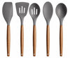 Image 1 of Default Title for the product PANCA Non-Stick Silicone Spatula & Spoon Set (5 Pcs)