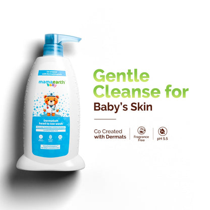 Image 11 of Mamaearth Baby Dermasoft Head To Toe Wash
