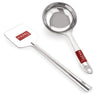 Image 1 of Default Title for the product HAZEL Stainless Steel Ladle & Tavetha Set of 2