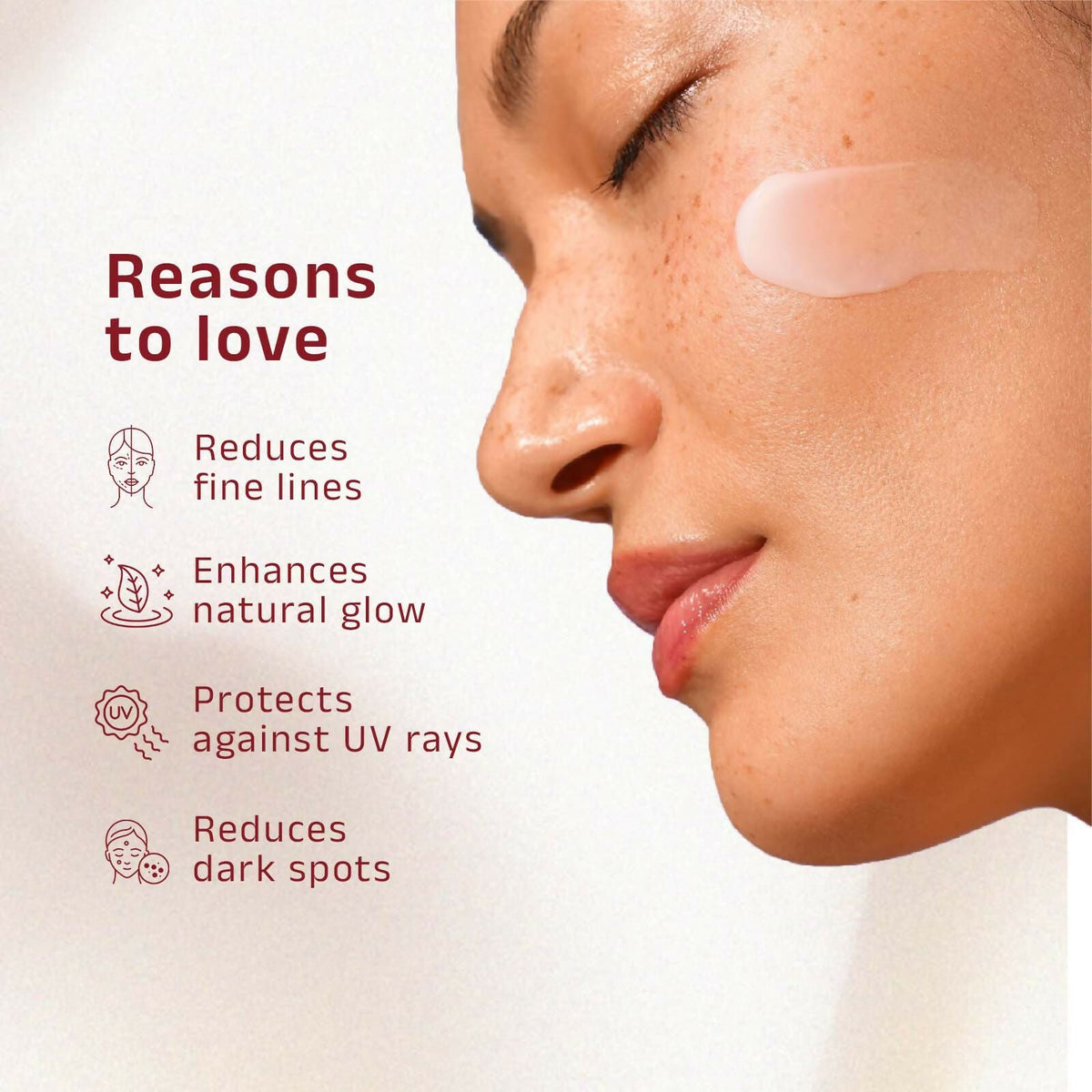 Image 7 of CareVeda Glutathione Anti-Pigmentation Face Cream Enriched with Kojic Acid & Niacinamide