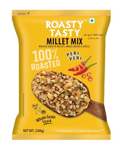 Image 2 of 200 g (Pack of 1) for the product Roasty Tasty Millet Mix Peri Peri
