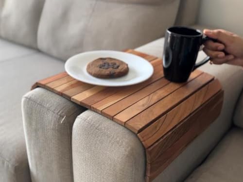 Image 3 of Sofa Arm Tray (2 Count) for the product Vesta Homes Sofa Armrest Tray