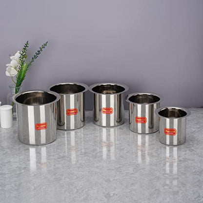Image 7 of Sumeet Stainless Steel Ganj Milk Boiler Milk Pot Long Tapeli