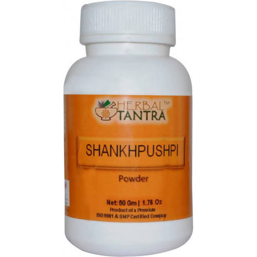 Image 1 of 50 gm for the product Herbal Tantra Shankhpushpi Powder (Ayurvedic)