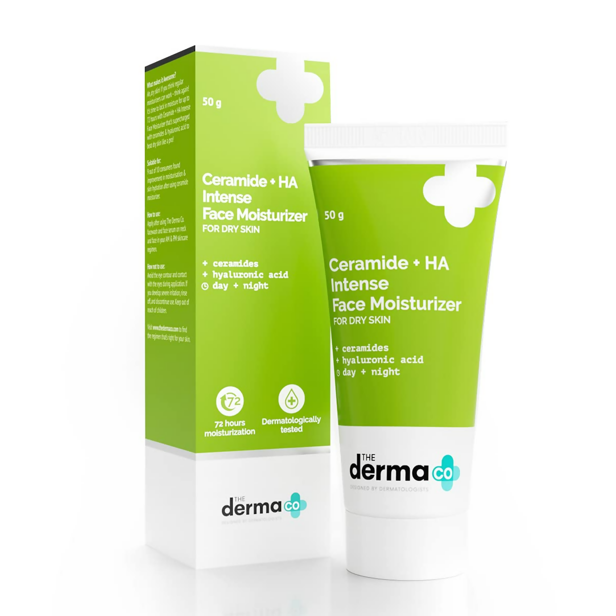 Image 1 of The Derma Co Ceramide + HA Daily Face Moisturizer