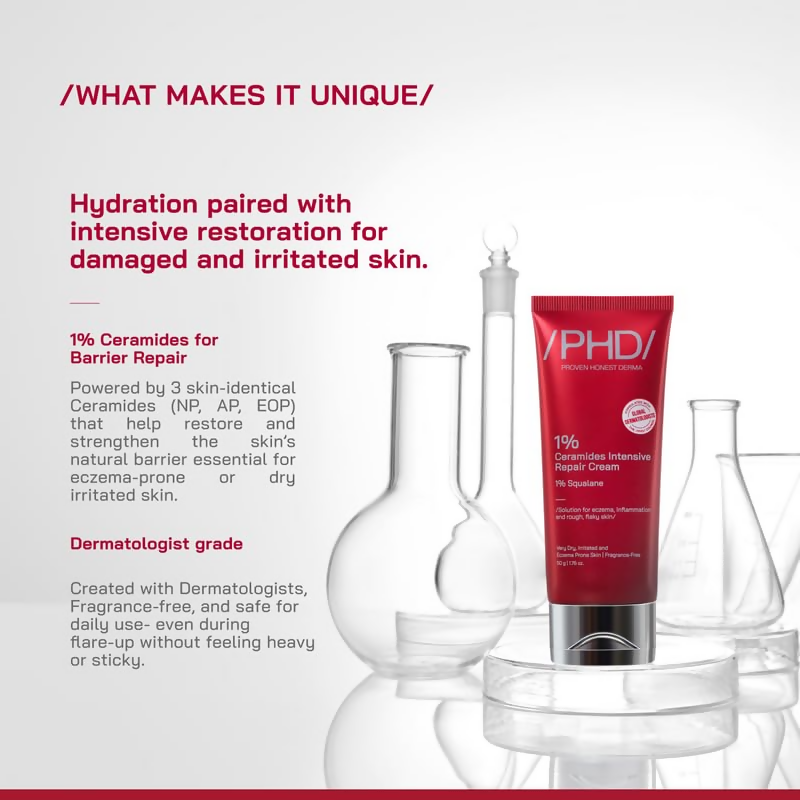 Image 3 of Proven Honest Derma (PHD) 1% Ceramides Intensive Repair Face Cream