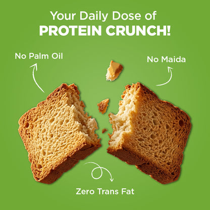 Image 3 of Open Secret High Protein Rusk - Elaichi