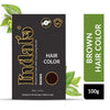 Image 1 of 100 gm / Pack of 1 for the product Indalo Ammonia-Free Vibrant Brown Hair Color With Natural Ingredients - Brown