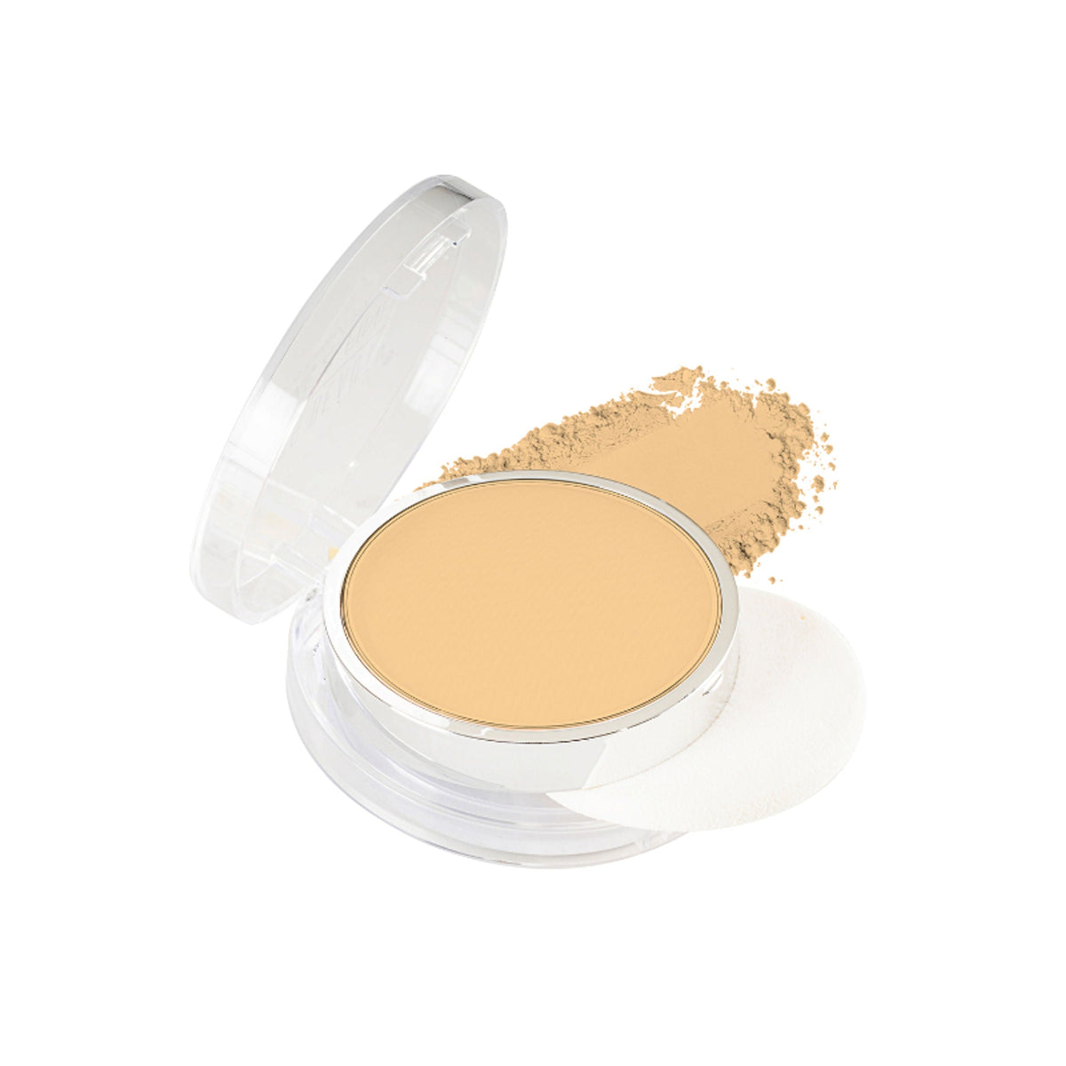 Image 1 of 8 gm / Pack of 1 for the product Swiss Beauty Prime & Fine Matte Pressed Powder - 4 Natural Beige