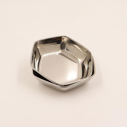 Image 9 of Spillbox Stainless Steel Halwa Plates