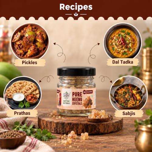 Image 4 of SAATYAKI NATURALS Pure Hing (Asafoetida) Crystals – 50gm