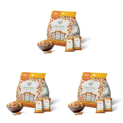 Image 3 of 300 gm (Pack of 3) for the product Paper Boat Mega Omega Dry Fruits Mix