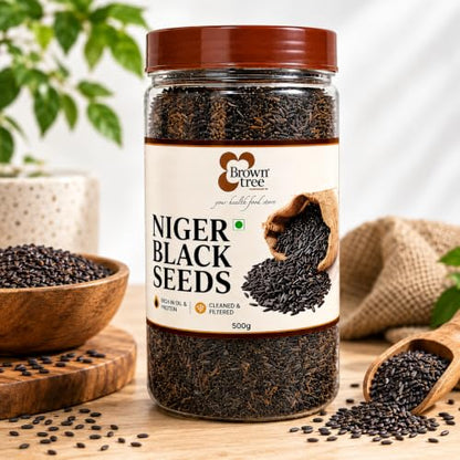 Image 1 of 500G for the product Brown tree Niger Black Seed