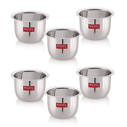 Image 5 of 6 / 100 ML (Tall) for the product HAZEL Stainless Steel Tea Glasses