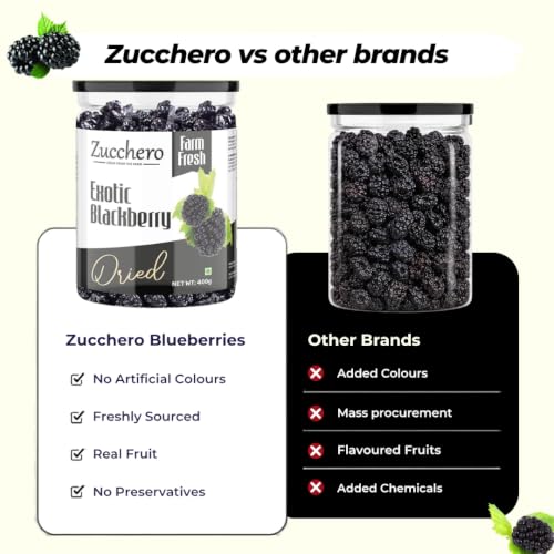 Image 5 of Zucchero Exotic Dried Blackberry 200 grams