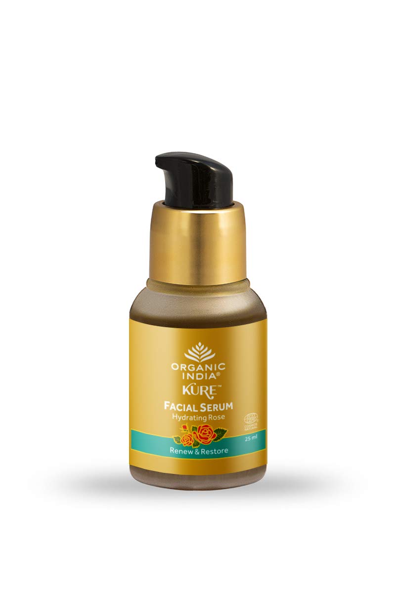 Image 1 of Organic India Kure Facial Serum Hydrating Rose