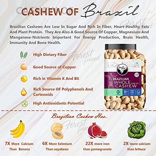 Image 4 of Forest Found Brazilian Jumbo Cashews 900g