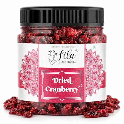 Image 1 of Pack of 1 for the product Lila Dry Fruits Californian Dried and Sweet Sliced Cranberries - 100 gm