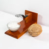 Image 1 of Default Title for the product Buyro Traditional Polished Wooden Table-Top Manual Coconut Scraper 850 g