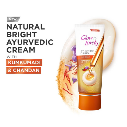 Image 3 of Glow & Lovely Ayurvedic Care Face Cream