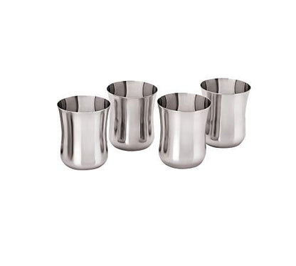 Image 3 of Damaru / 170 ml / Set of 6 Pcs for the product neelam Stainless Steel Drinking Glasses