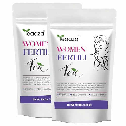 Image 2 of 100 g (Pack Of 2) for the product Teaaza Women Fertility Tea (1 Month Pack)