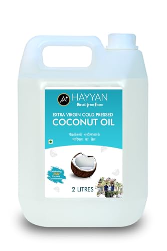 Image 1 of Default Title for the product HAYYAN Extra Virgin Coconut Oil - 2 Litres