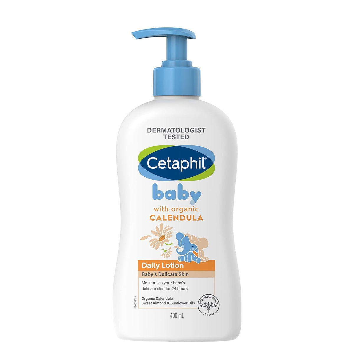Image 1 of 400 ml for the product Cetaphil Baby Daily Face & Body Lotion with Organic Calendula