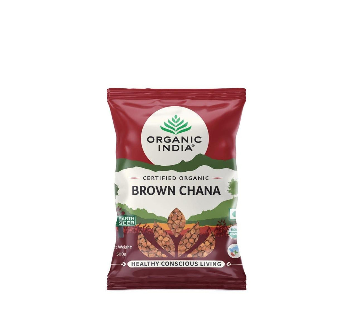 Image 1 of Organic India Brown Chana