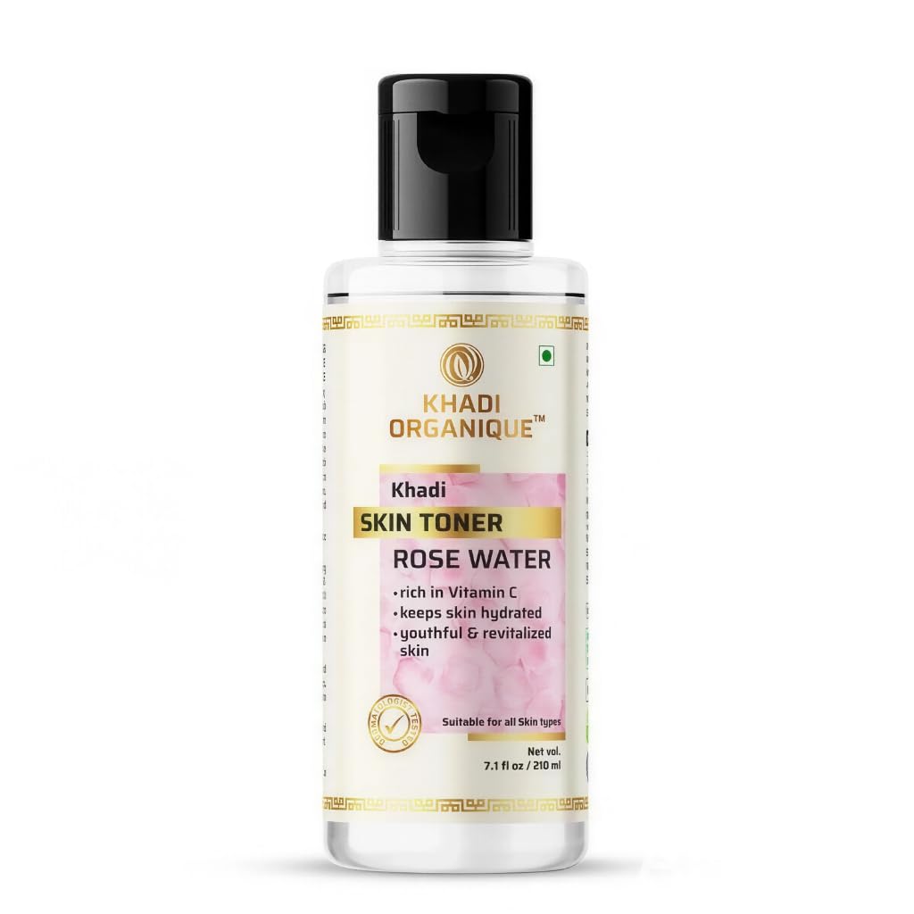 Image 1 of 210 ml for the product Khadi Organique Rose Water Face Toner