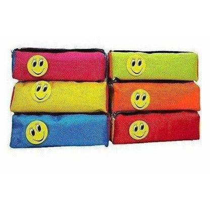 Image 10 of Bright Colour Multipurpose Smiley Pen Pencil Pouch Case