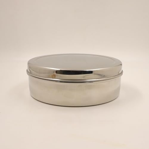 Image 6 of Spillbox Handcrafted Stainless Steel Spice Box Set for Kitchen