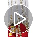 Image 4 of Partish Handcrafted Hanging Moti Jhula for Laddu Gopal Ji