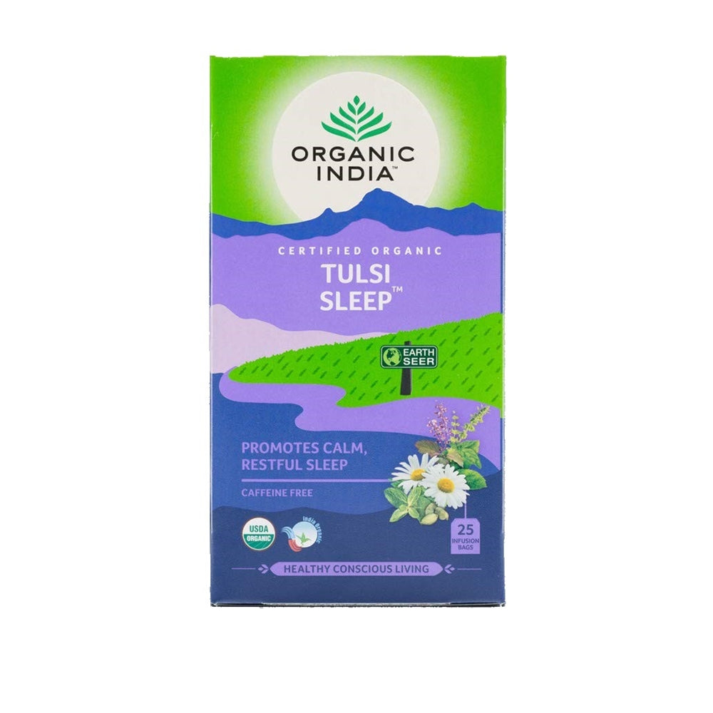 Image 1 of Pack of 1 for the product Organic India Tulsi Sleep Tea (25 Tea Bags)