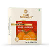Image 1 of 100 gm for the product Khadi Organique Rose & Orange Face Pack for Glowing Skin