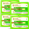Image 1 of 125 gm / Pack of 4 for the product Khadi Organique Pure Natural & Herbal Handmade Green Tea Soap