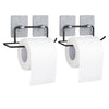 Image 1 of Default Title for the product Go Hooked Self Adhesive Toilet Paper Holder | No Drill Tissue Paper Roll Holder | Rustproof No Drilling Tissue/Towel Holder for Kitchen, Bathroom, Washroom | Wall Mount (Pack of 2)
