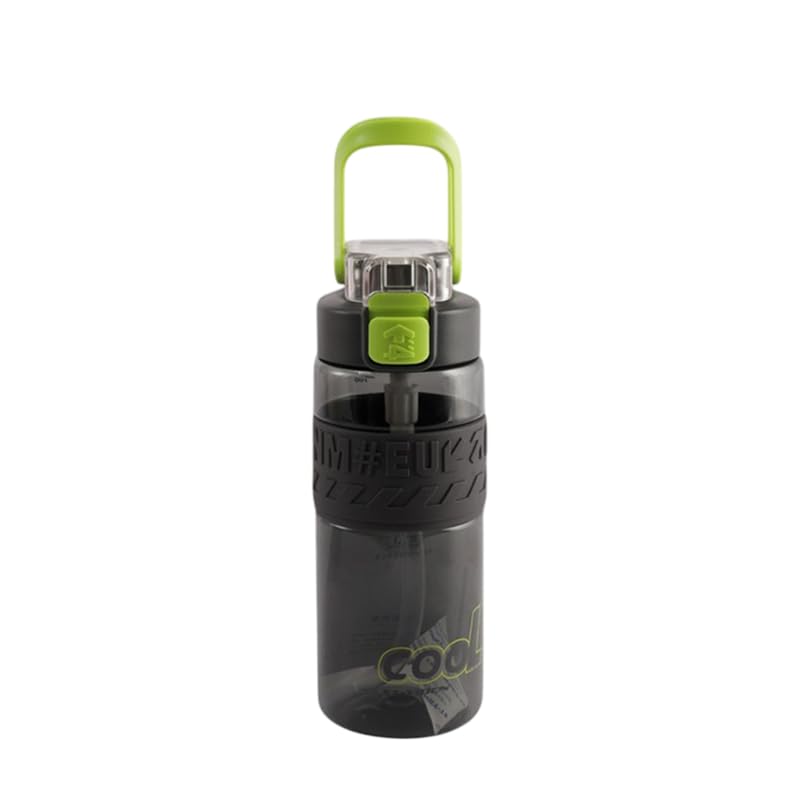 Image 1 of Black for the product Aarvi Decor Studio Bubble BPA-Free Plastic Water Bottle