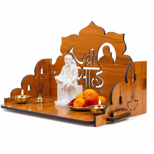 Image 7 of Small-7 for the product Sehaz Artworks Pooja Mandir for Home