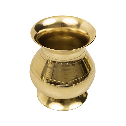 Image 3 of Spillbox Traditional Brass Lota Kalash