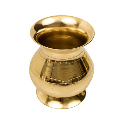 Image 3 of Spillbox Traditional Brass Lota Kalash