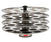 Image 1 of Default Title for the product HAZEL Idli Maker Stainless Steel Mini Set of 4