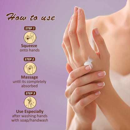 Image 3 of Omeo Mulberry Hand Cream - For Glowing & Hydrated Hands