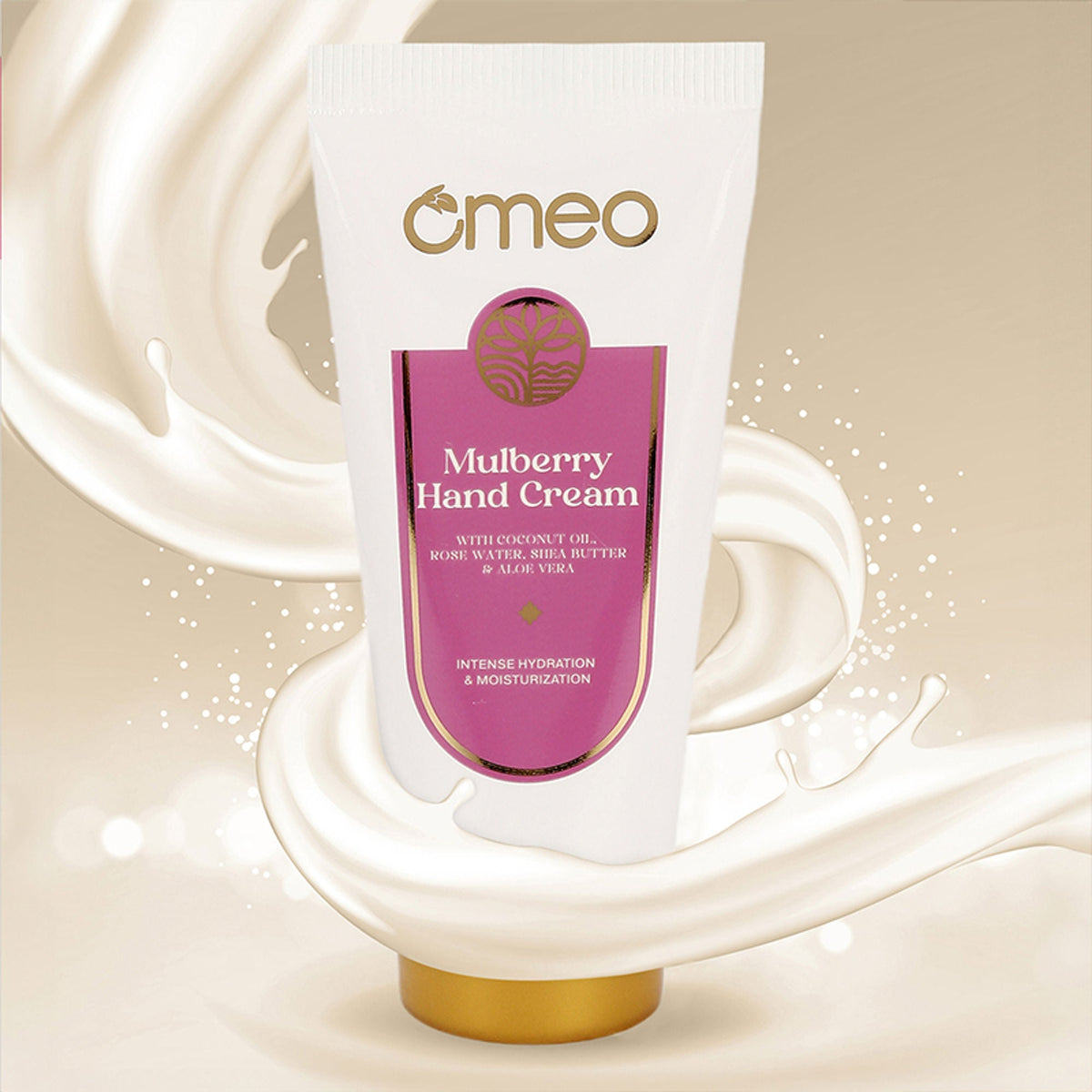 Image 4 of Omeo Mulberry Hand Cream - For Glowing & Hydrated Hands