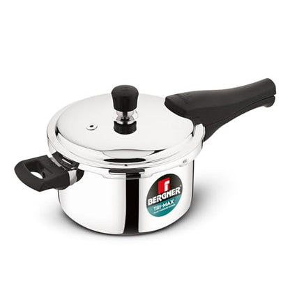 Image 6 of 3.9 Litres for the product BERGNER Tri-Max Triply Pressure Cooker
