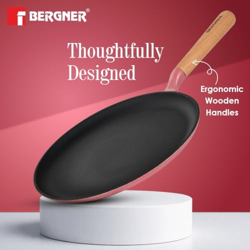 Image 10 of BERGNER Excalibur Lightweight Cast Iron Dosa Tawa